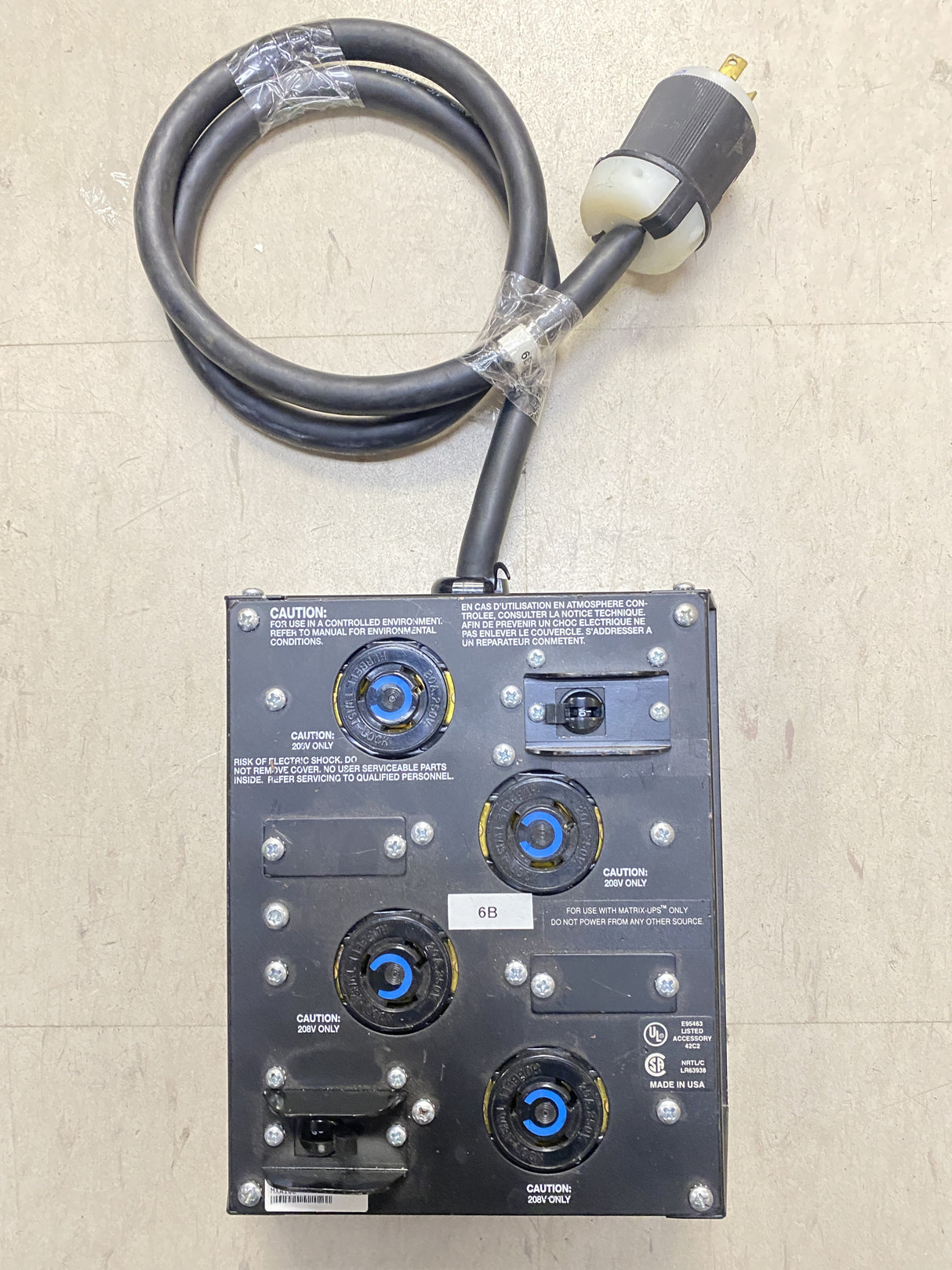 APC MXA102 208V, 7.5 kVA External PDU Power Supply Module
