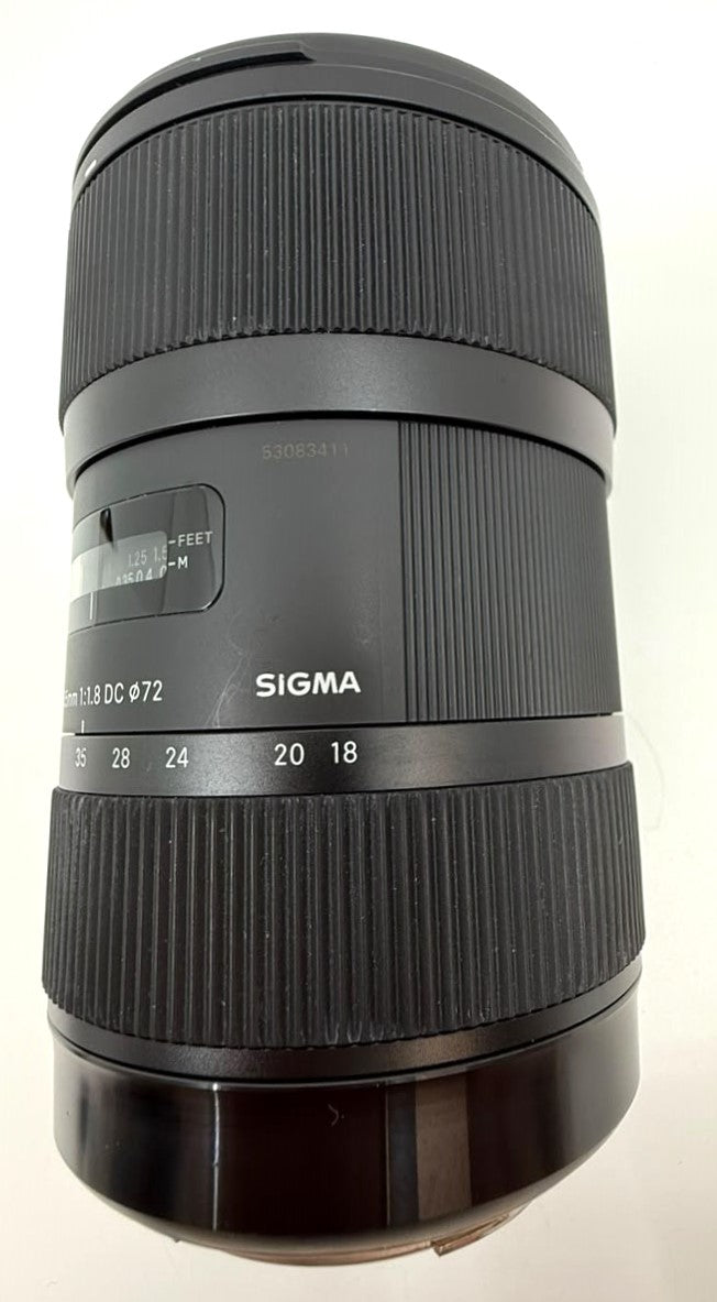 Sigma 18-35mm f/1.8 DC HSM Art Lens for Canon EF