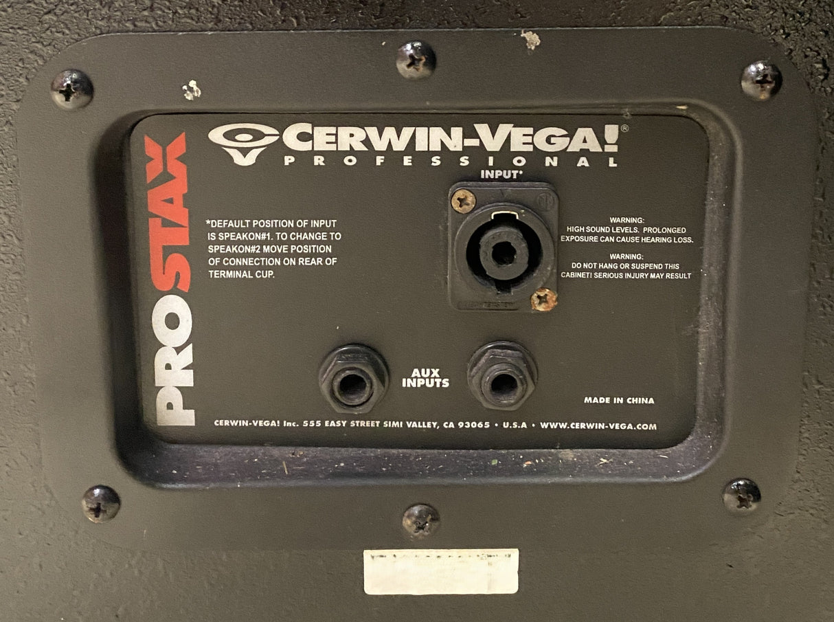 Cerwin-Vega ProStax PSX-153 15" 3-Way PA Speaker – 1000W Peak