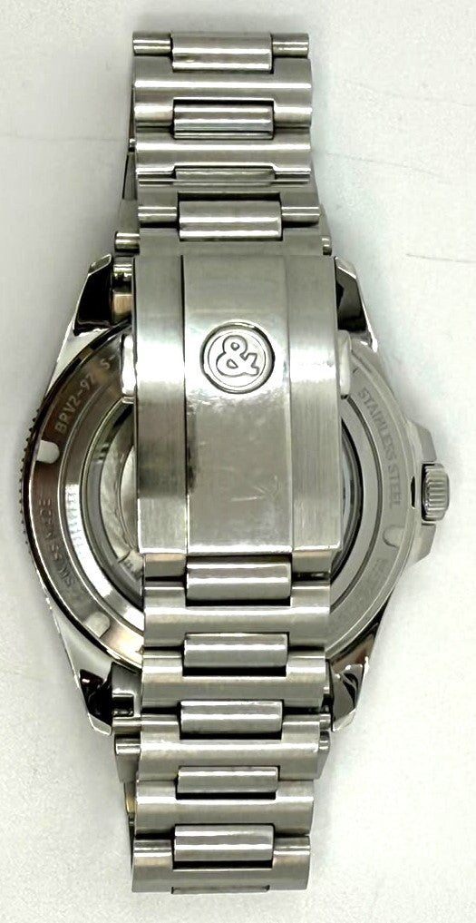 Bell & Ross BR V2-92 Garde Cotes Stainless Steel 41mm Mens Dive Watch Automatic