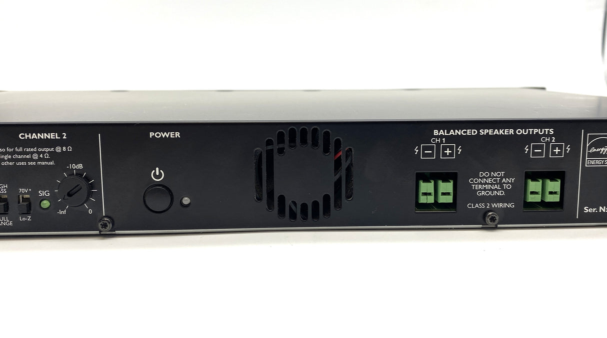 Lab.Gruppen E 12:2 (E 122-UL)–1200W Installation Amplifier
