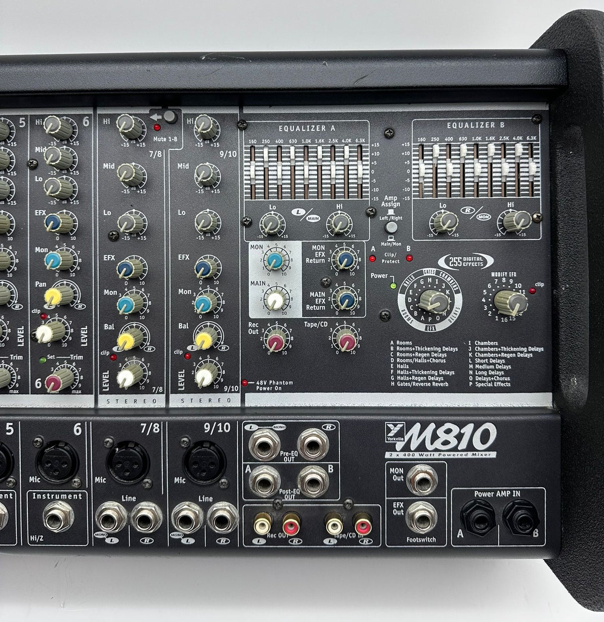 Yorkville M810 (YS1033) Powered Mixer