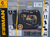 Firman W03386 3300W Remote Start Inverter Generator