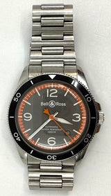 Bell & Ross BR V2-92 Garde Cotes Stainless Steel 41mm Mens Dive Watch Automatic