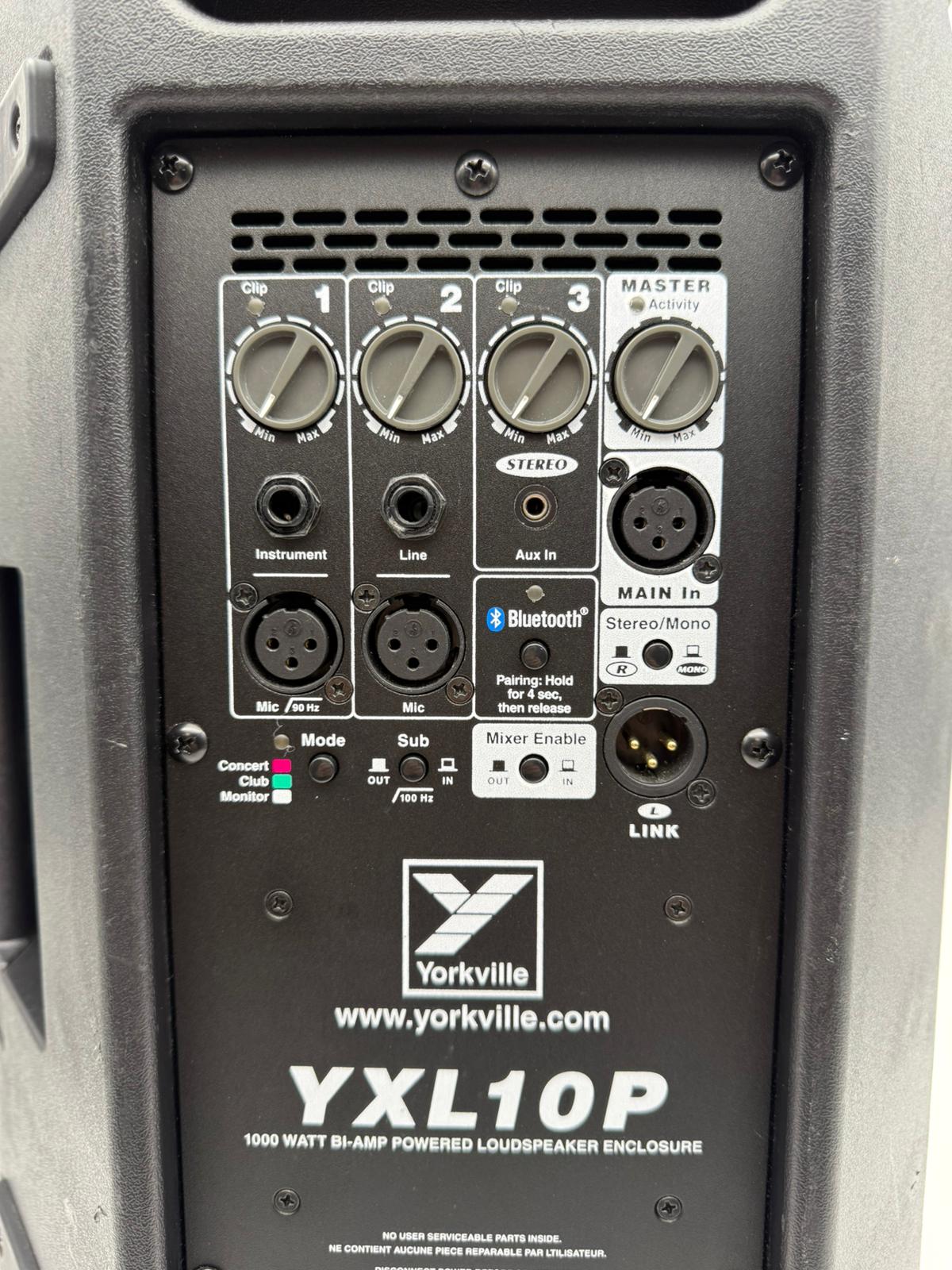Yorkville YXL10P – 10" Powered PA Speaker (1000W Peak) 2 (Copy)