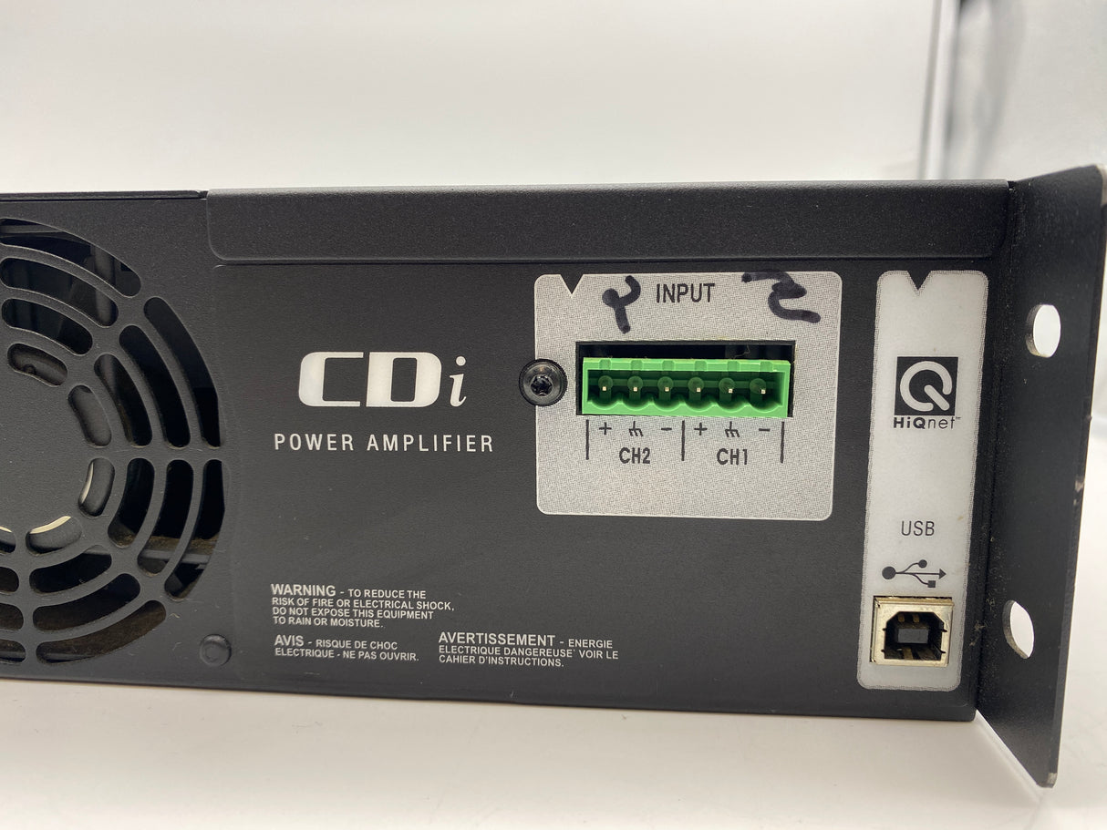 Crown Audio CDi 1000–2-Channel Professional Power Amplifier