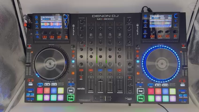 Denon DJ MCX8000 Professional 4-Channel DJ Controller